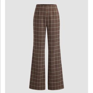 NWT! MediumRetro Plaid Trousers
